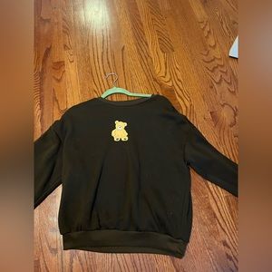 Women’s graphic brown sweatshirt